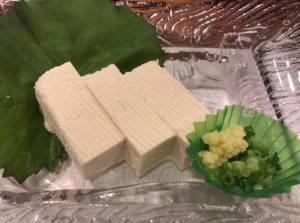 こだわりの豆腐！